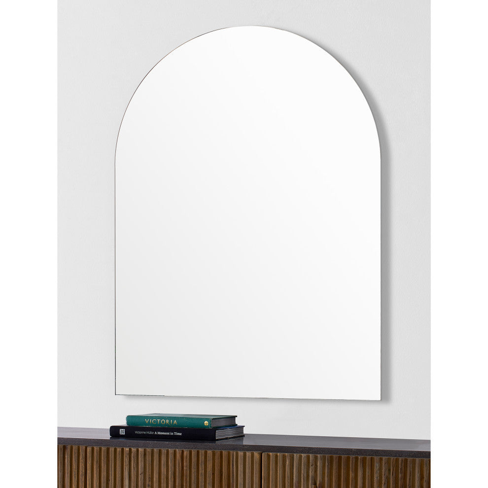 Aldrin All Glass Wall Mirror 30" x 40"