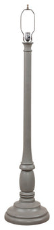 Irvins Country Tinware Brinton House Floor Lamp Base in Earl Gray