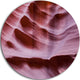 Upper Antelope Canyon Details, Landscape Photo Disc Metal Wall Art, 23"