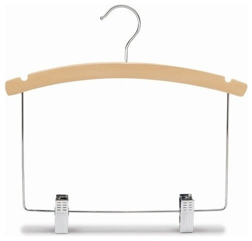 12" Children's Arched Wood Display Hangers, Set of 25