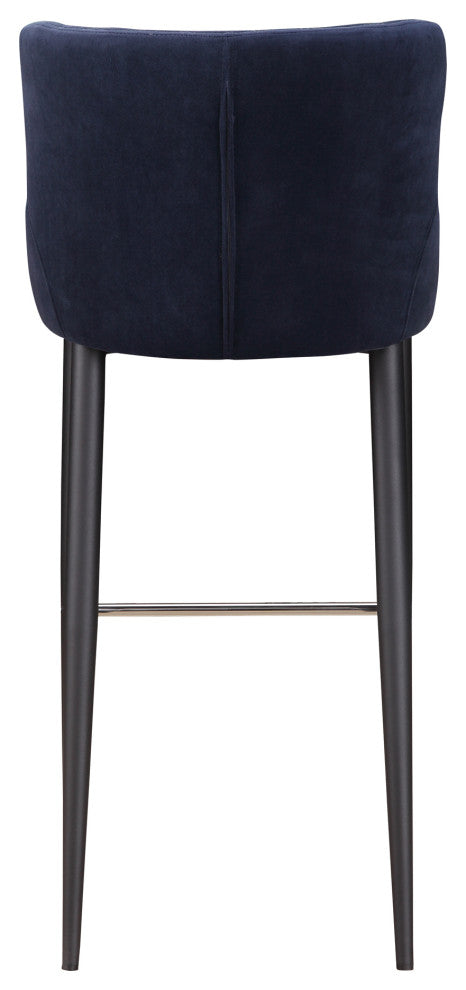 Etta Barstool Dark Blue