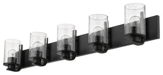 Z-Lite 492-5V Beckett 5 Light 42"W Bathroom Vanity Light - Chrome