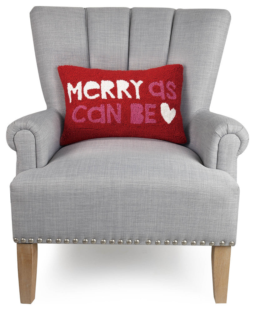 Merry As Can Be Hook Pillow