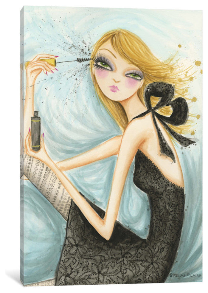 iCanvas Date Night: Girls Best Friend by Bella Pilar