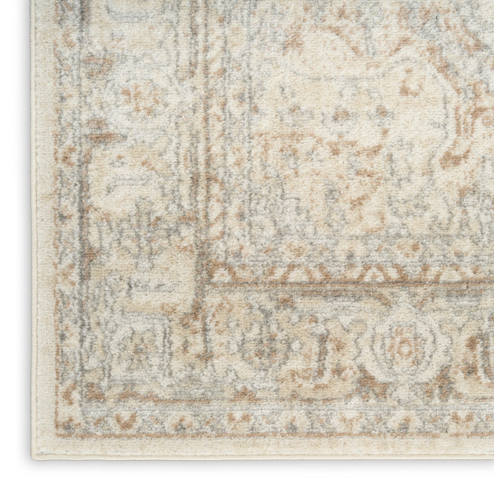Nourison Quarry 3'9" x 5'9" Beige Vintage Indoor Rug
