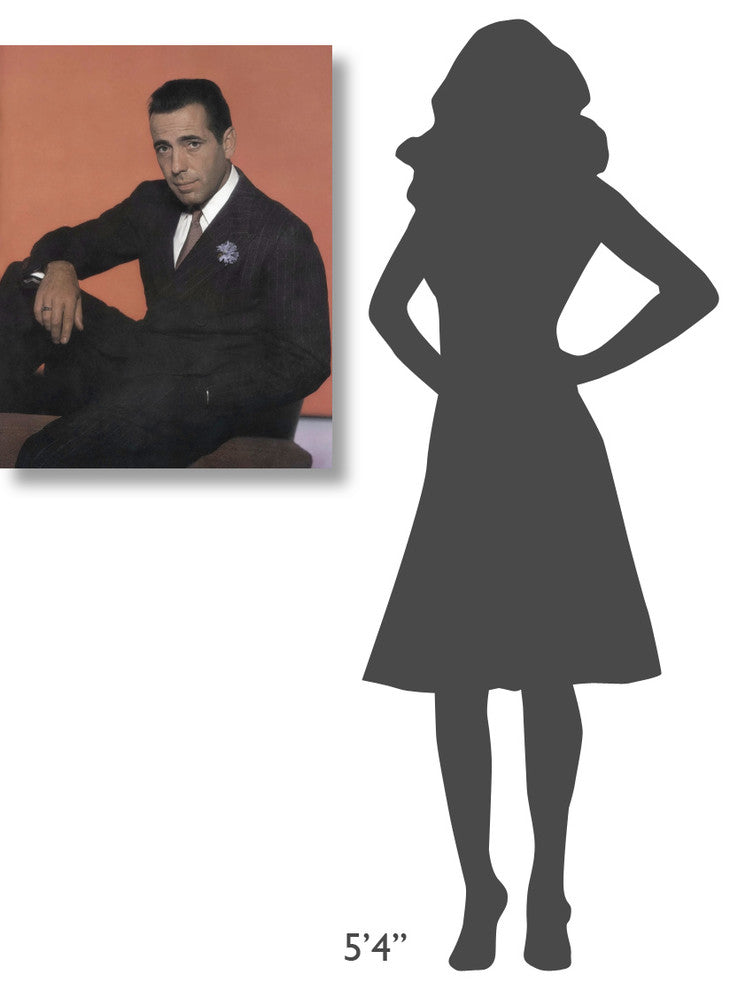 "Humphrey Bogart" Stretched Canvas Giclee by Hollywood Photo Archive, 23"x30"