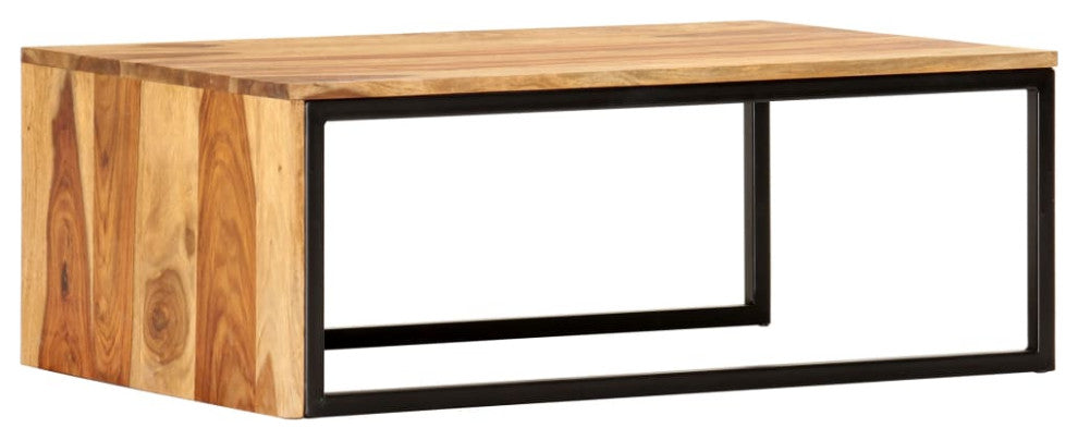 vidaXL Nesting Tables 2 pcs Solid Sheesham Wood