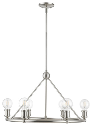 Lansdale 6 Light Brushed Nickel Chandelier