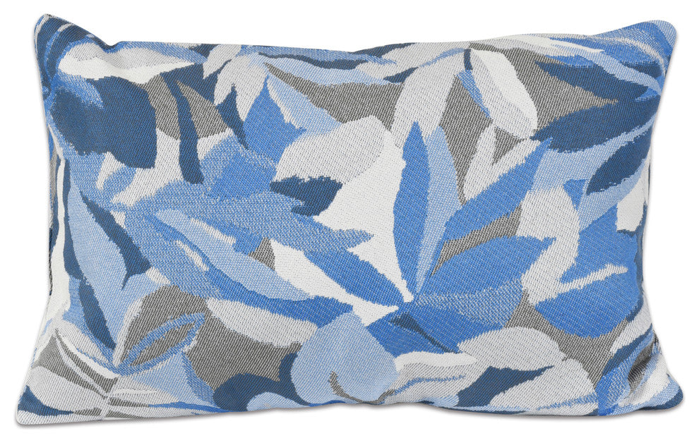 12"x18" Pacifica Lumbar Throw Pillow by Astella, Dewey Blue