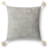 Loloi P0621 Lt Grey 13" x 21" Cover w/Down Pillow