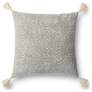 Loloi P0621 Lt Grey 13" x 21" Cover w/Down Pillow