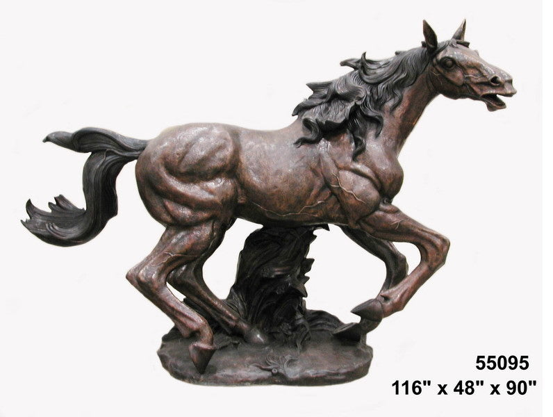 Galloping Horse, 116" Design Sculpture