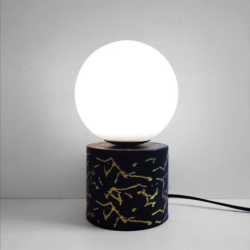 Leukerbad | Minimalistic Glass Ball LED Night Lamp