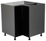 33 Base Easy Reach-Double Door-with Black Matte door