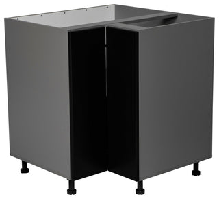 33 Base Easy Reach-Double Door-with Black Matte door