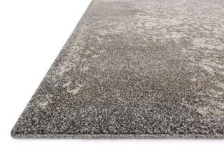 Easy Care, Stain/Fade Resistant Emory Area Rug, Charcoal and Ivory, 2'5"x7'7"