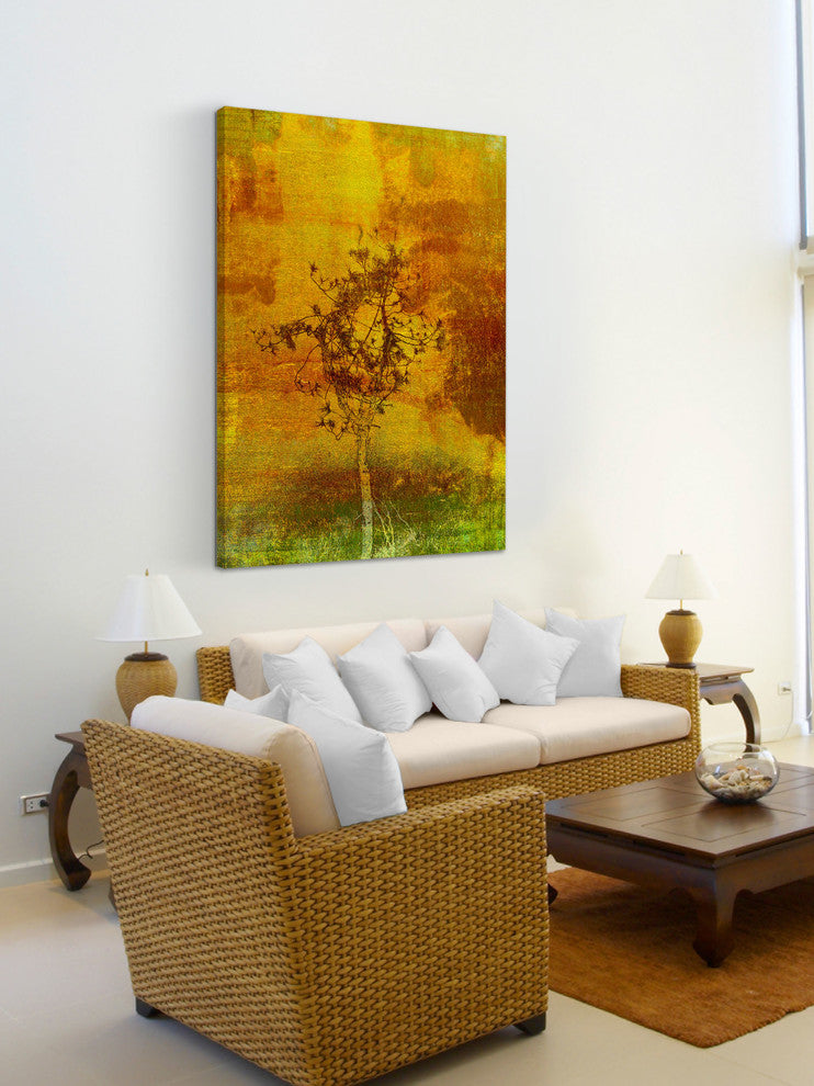 "Griffith Park II" Painting Print on Canvas by Aryai