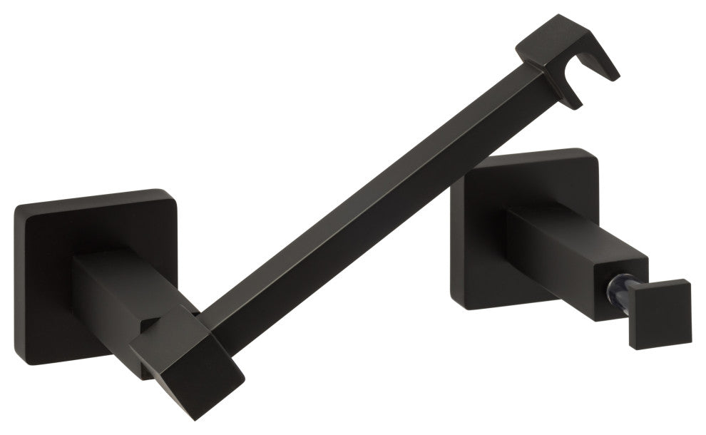 Vlora Bath Series, Two Post Paper Holder, Flat Black
