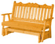 Cedar Royal English Glider, Natural Stain, 6 Foot