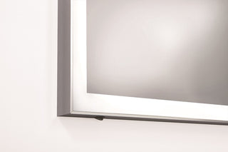Illume LED Backlit Mirrors With Polished Trim, 20"x36"