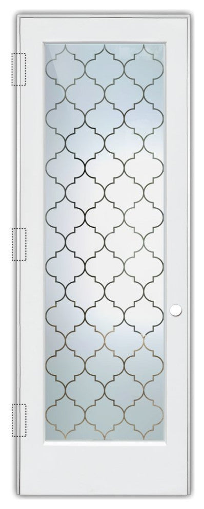Interior Prehung Door or Interior Slab Door - Ogee - Primed - 24" x 80" -...