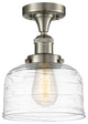 Innovations 517-1CH-SN-G713-LED 1-Light Semi-Flush Mount, Brushed Satin Nickel