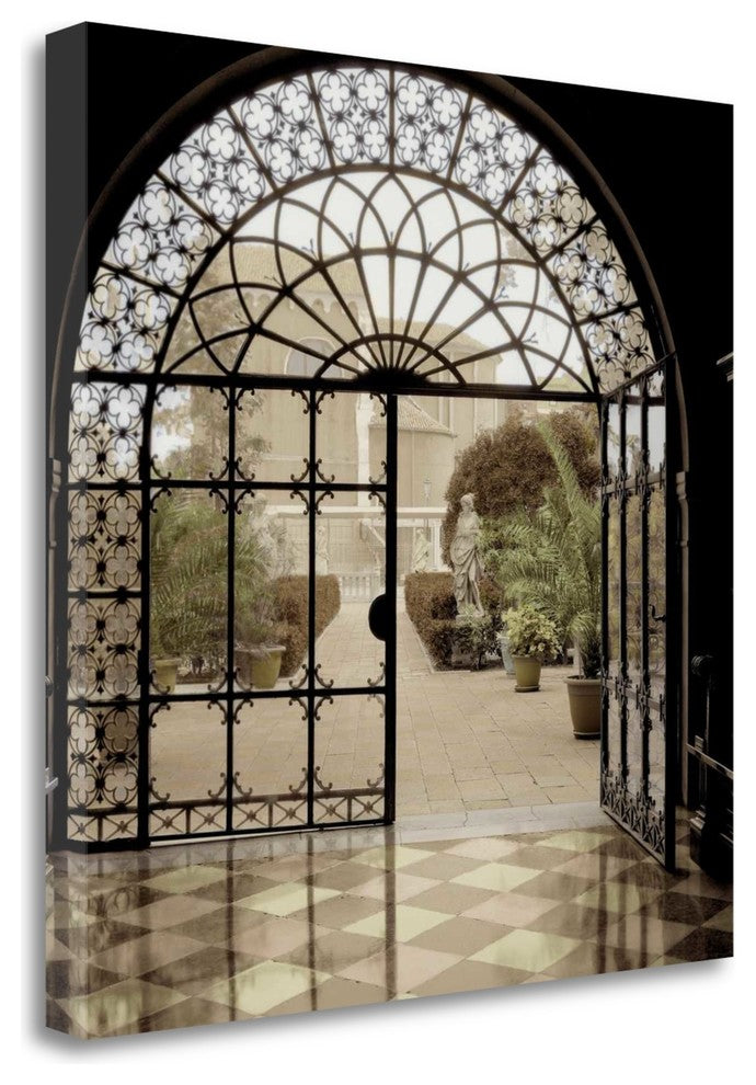 "Courtyard In Venezia" By Alan Blaustein, Giclee Print on Gallery Wrap Canvas