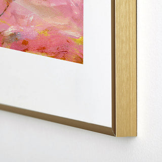 lunetricotee summer landscape I Metal Framed Art Print