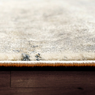 Castilla Cream And Gray Area Rug, 6.7'x9.6'