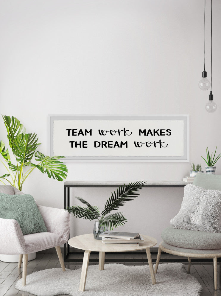 "The Dream Work" Framed Painting Print, 45x15