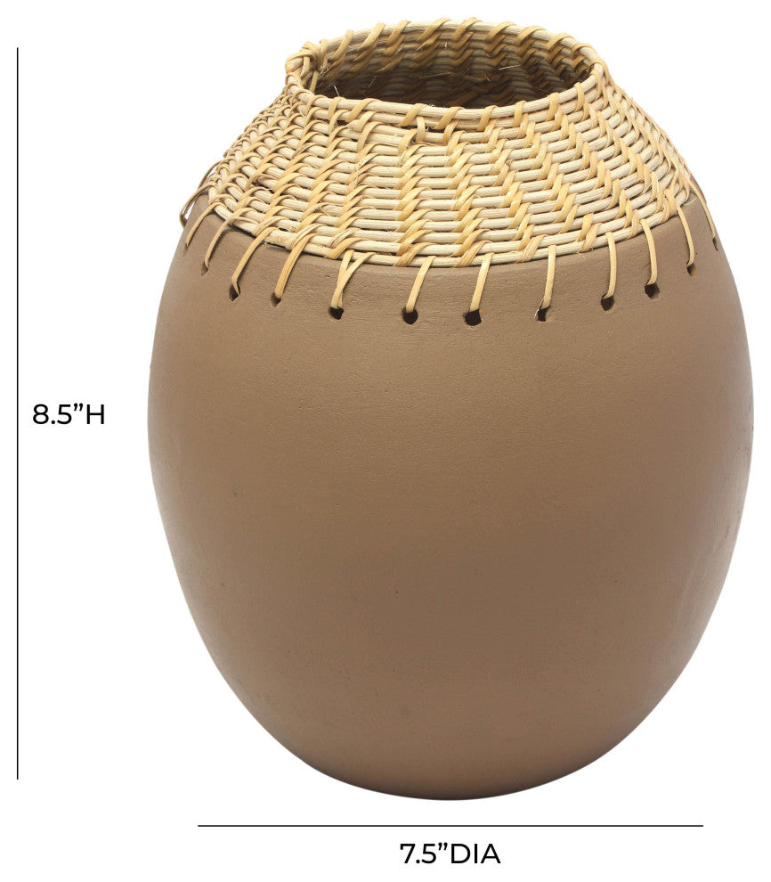Souk Natural Terracotta Vase
