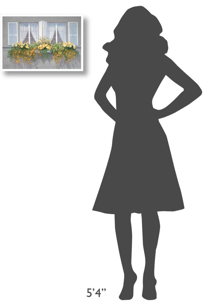 "Spring Window" Digital Paper Print by Diane Romanello, 20"x14"