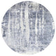Ahgly Company Indoor Round Mid-Century Modern Area Rugs, 5' Round