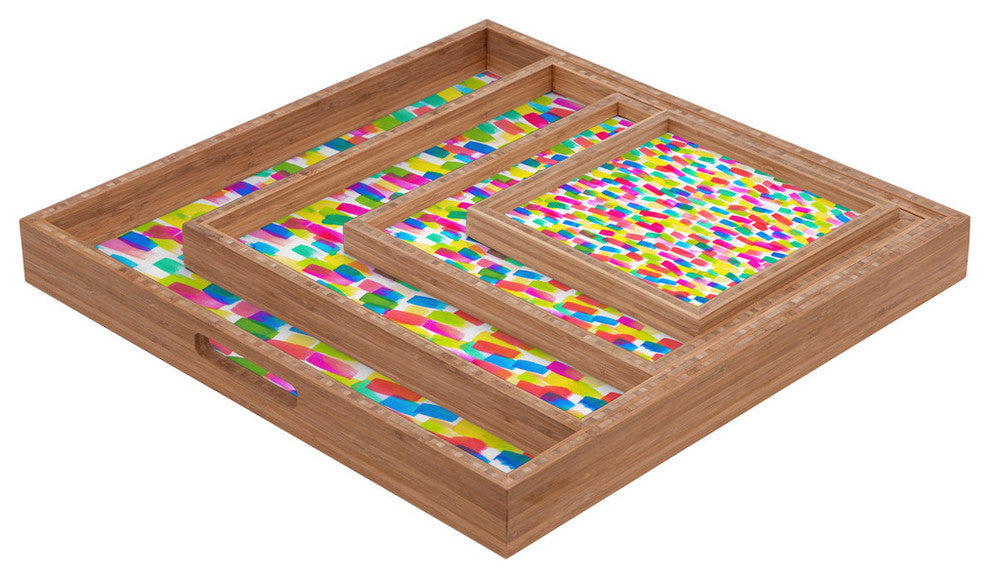 Deny Designs Jacqueline Maldonado Color Joy Square Tray