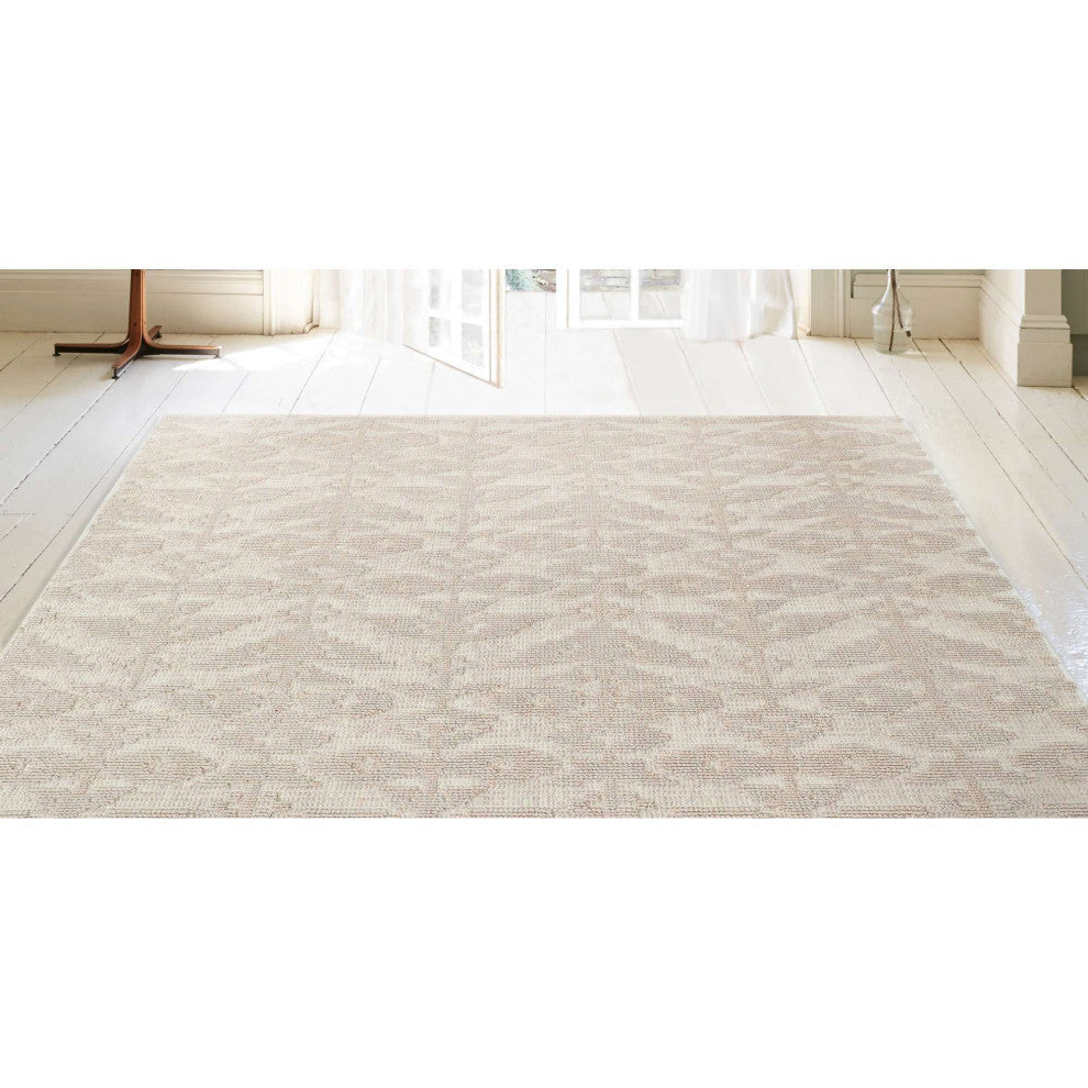 Savanna Grace Area Rug, Taupe, 2'x3'