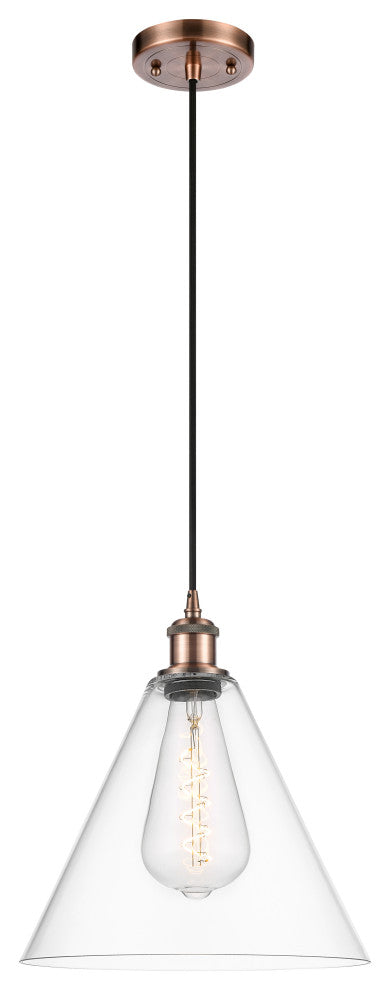 Innovations Lighting 516-1P-AC-GBC-122-LED 1 Light 12" Mini Pendant