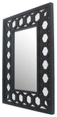 HomeRoots 40" x 30" x 2" Black, Vintage, Dressing - Mirror
