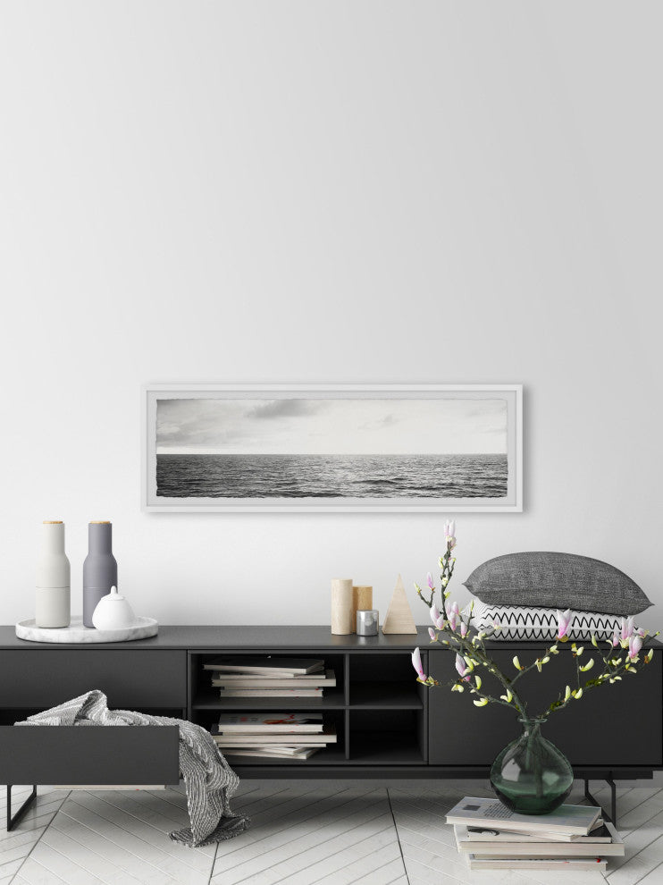 "Voice of the Sea" Framed Painting Print, 45x15