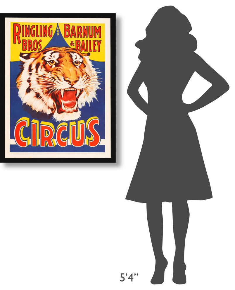 "Circus" Stretched Canvas Giclee by Hollywood Photo Archive, 28x36"