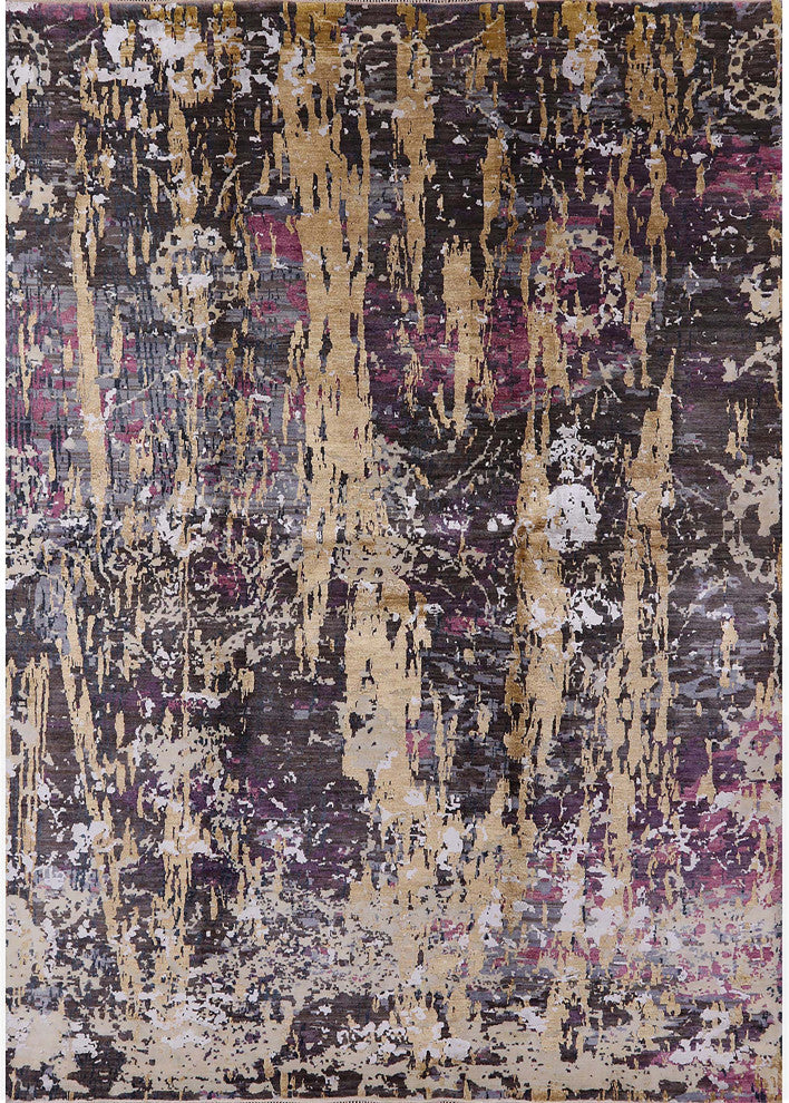 Ahgly Company Indoor Rectangle Mid-Century Modern Area Rugs, 5' x 8'