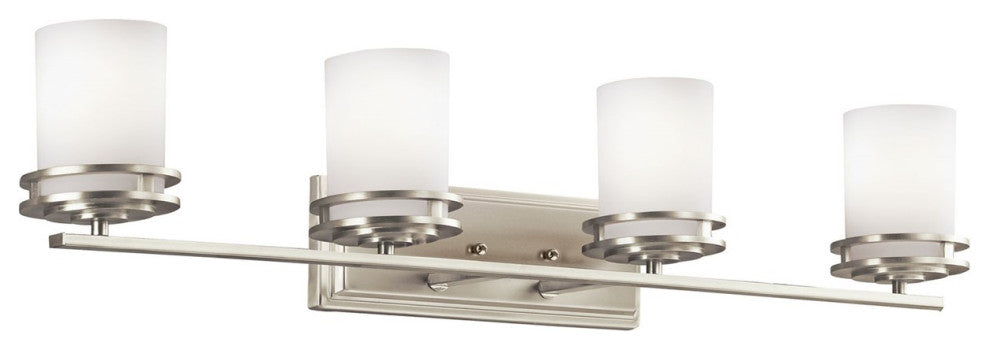 Kichler Hendrik Bath Light, Brushed Nickel, 4