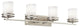 Kichler Hendrik Bath Light, Brushed Nickel, 4