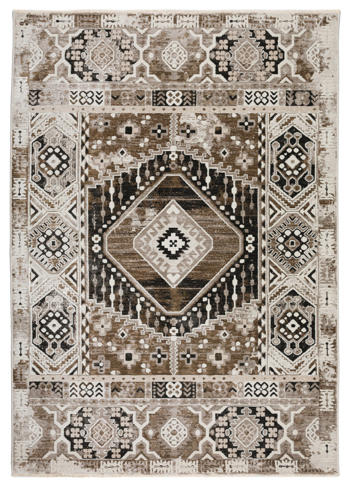 Izmir IZ5 Mocha 5'3" x 7'8" Rug