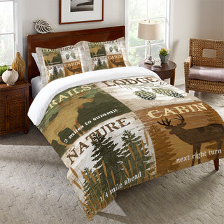 Laural Home Nature and Lodge Standard Comforter Sham