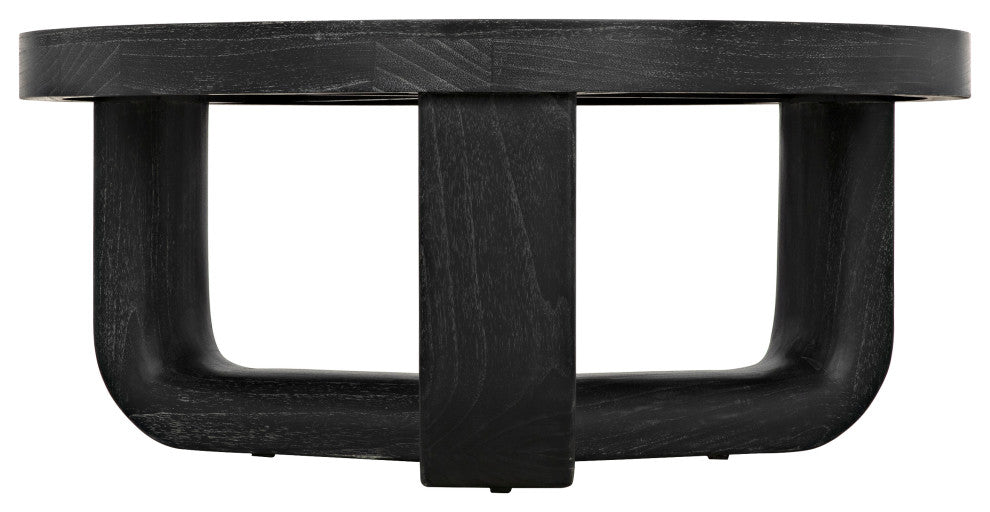 NOIR Furniture - Joel Coffee Table, Cinder Black - GTAB1042CB