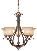 Monrovia 5-Light Chandelier Royal Bronze