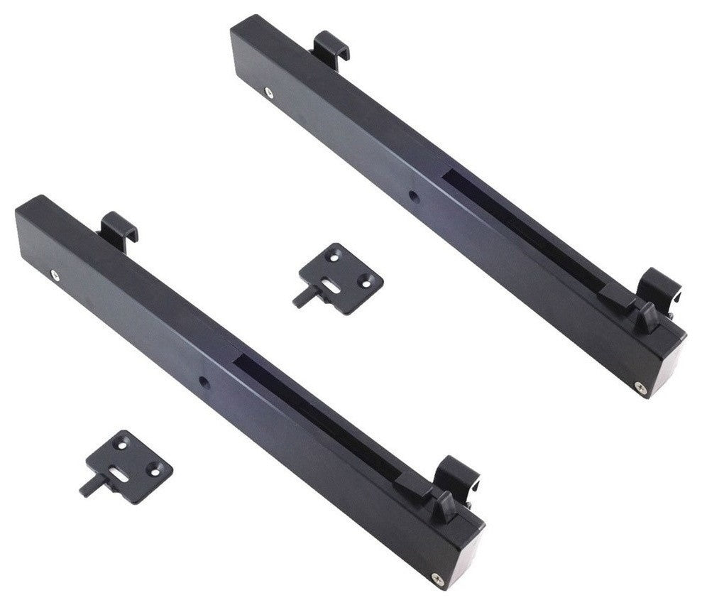 Sliding Barn Door Hardware Kit, Straight Design, Soft Close Mechanism
