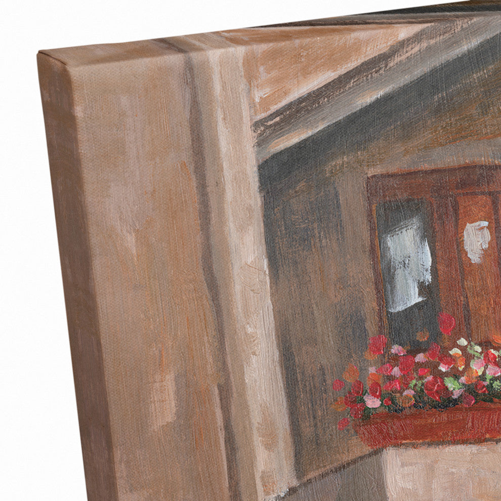European CafÃ© Steps 16x24 Canvas Wall Art