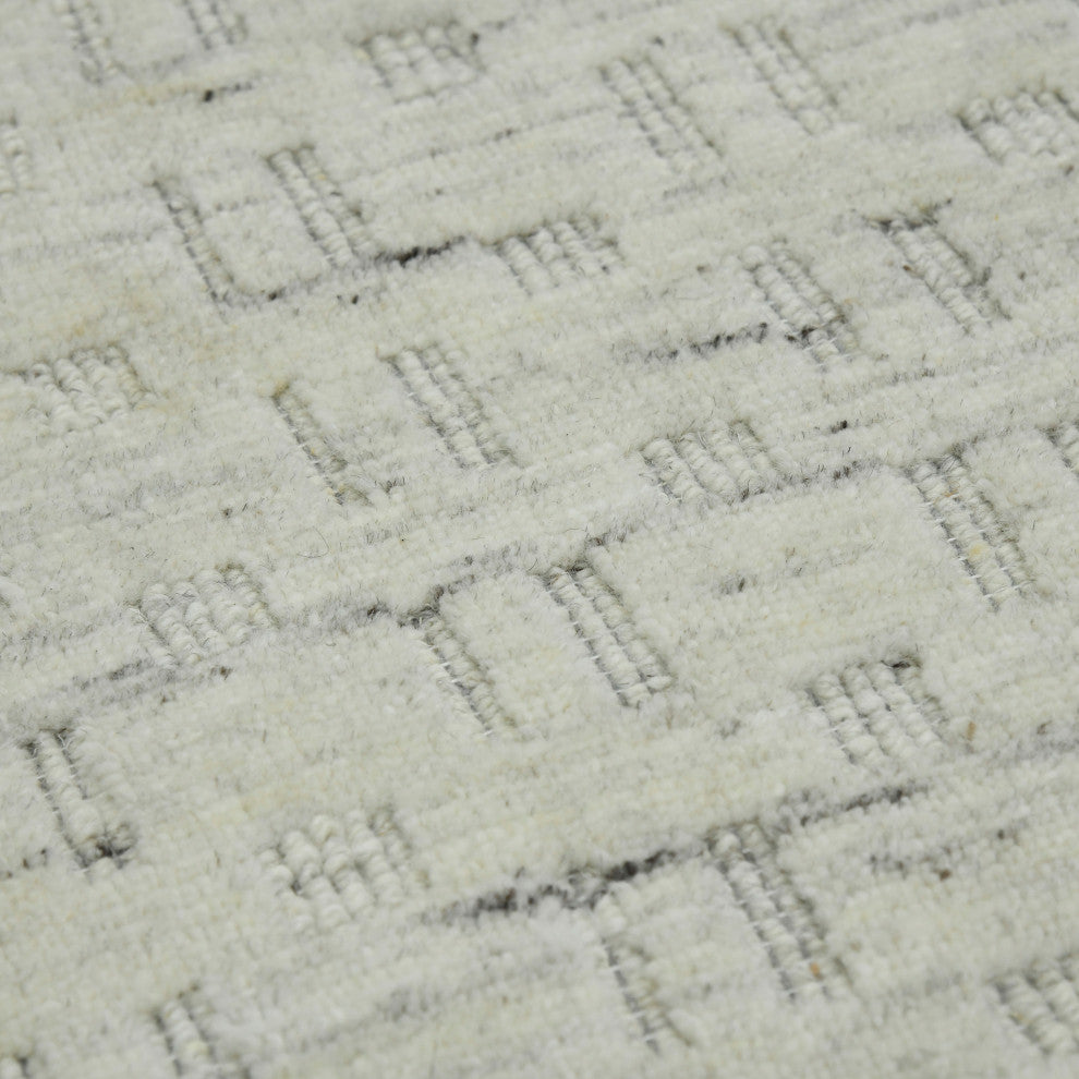 Houston Aliya Area Rug, White, 2' x 3', Geometric