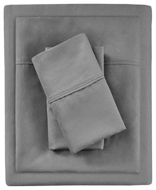 Beautyrest 1000 Thread Count Thermal Management Sheet Set, Dark Gray, Queen